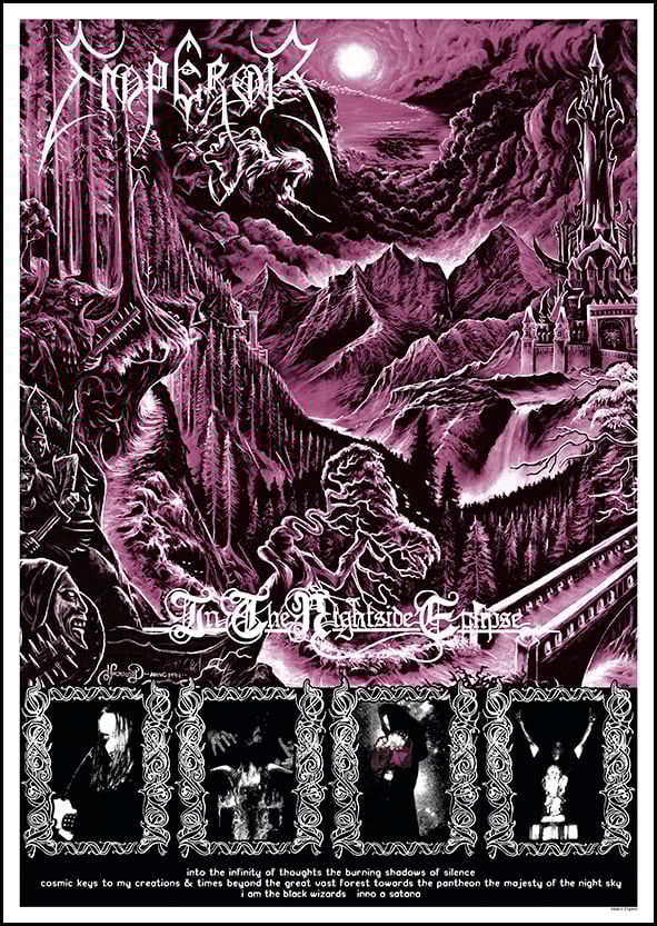 Emperor - In The Nightside Eclipse | retro.posters